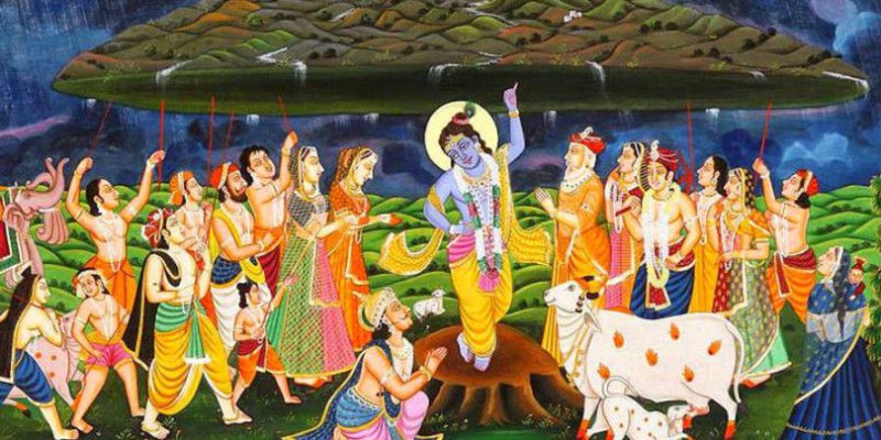 Govardhan Puja 2016 - Annakut Puja - Govardhan Parikrama